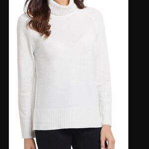 Tribal Turtle Neck Sweater ~ Cream ~ Large